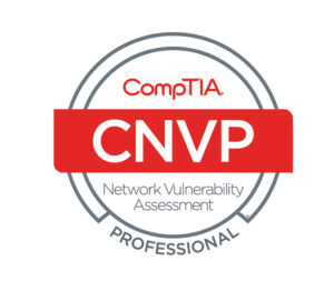 CompTIA Badge for Network Vulnerability Assessment Professional